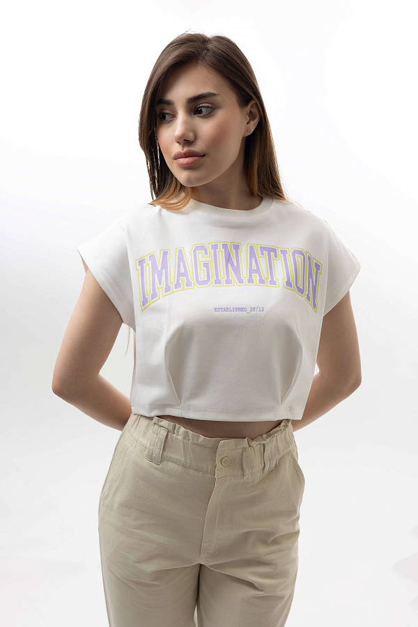 Топ короткий рукав